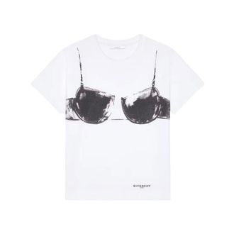 Givenchy GIV T-Shirt E26 - female - Givenchy - T-Shirts - White - XS - Tops