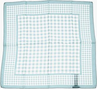 Woolrich Pure Silk Scarf with Check Pattern size One Size