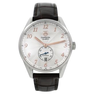 Breitling Pre-owned Breitling Grand Premier Chronograph Automatic Beige Dial Ladies Watch A13024.1