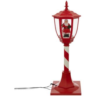 Fééric Lights & Christmas Farolillo rojo decorativo H90cm 30 LED blanco frío con transformador - Feeric lights & christmas