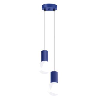 Sollux Lighting L&aacute;mpara colgantes ultramar aluminio/vidrio alt. 120 cm