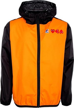 Comme Des Gar&ccedil;ons Functioneel Regenjack - Heren - Regenjassen - Oranje - M - Jassen