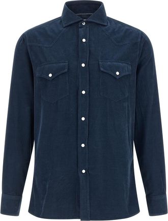 Brunello Cucinelli Corduroy Shirt