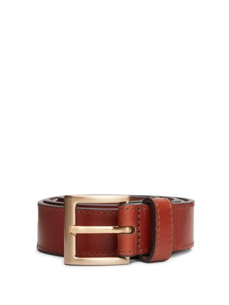 Tommy Hilfiger Lederg&uuml;rtel TOMMY HILFIGER TH SOHO 3.0 cm breit, Herren, Gr. 100, winter cognac, Rindsleder, G&uuml;rtel Lederg&uuml;rtel