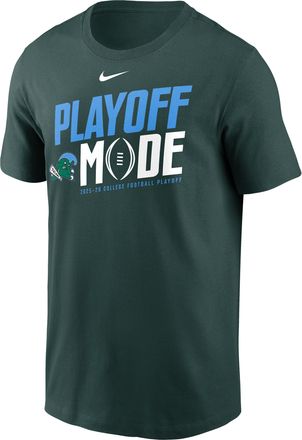 Nike Tulane 2025/26 College Football Playoff Bound Pass Protection Nike Mens College T-Shirt in Green | N1993EYTU2-44W