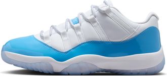 Nike Jordan Mens Air Jordan Retro Low University Blue Shoes in White | FV5104-100