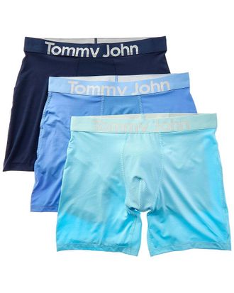 Tommy John Set Of 3 360 Sport Micro 6In Boxer Brief