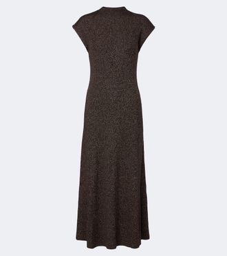 Ralph Lauren Collection Windi silk and wool-blend maxi dress