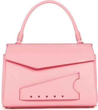 Maison Margiela Snatched leather tote bag - men - Calf Leather - OS - Pink