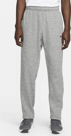Nike Mens Nike Therma Therma-FIT Open Hem Fitness Pants in Grey | DQ4856-063