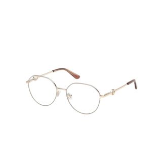 Guess Round Eyeglasses - female - Guess - Glasses - Beige - 53 MM - Accessories