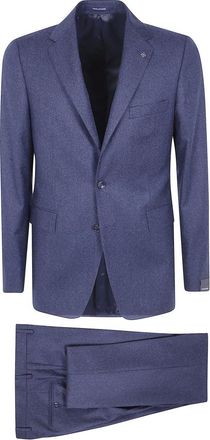 Tagliatore Kostuums, Heren, Blauw, L, Single Breasted Suits