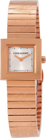 Ferragamo Portrait Quartz Silver Dial Ladies Watch SFJT00625