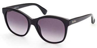 Max Mara MM0007 01B Womens Sunglasses Black Size 56