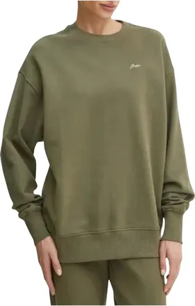 HUGO BOSS Mujer, Sudaderas, Verde, Talla: S