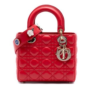 Dior Pre-owned Dior Small Lambskin Cannage My ABCDior Lady Dior Ladies 7LOF6ULHCOKKAA67