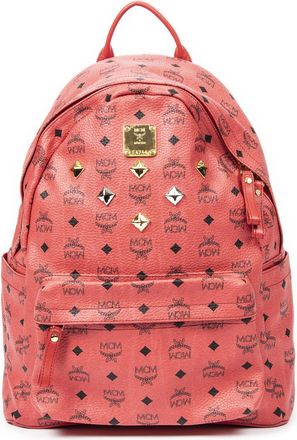 MCM Large Front Studs Stark Backpack Rugzak