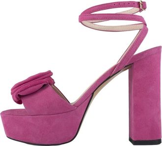 L37 Sandalen met hoge hak - Dames - Sandalen met hakken - Roze - 40 EU - Schoenen
