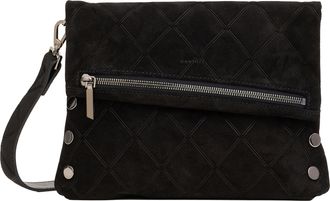 Hammitt Hammitt VIP Noir Diamond Suede Gunmetal Med