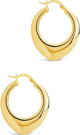 Sterling Forever Inyd Hoop Earrings in Gold at Nordstrom Rack
