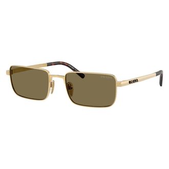Prada Rectangle Sunglasses - unisex - Prada - Sunglasses - Yellow - 55 MM - Accessories