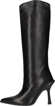 Aldo Castagna Heeled Boots - Dames - Laarzen met Hak - Zwart - 40 EU - Leer - Schoenen