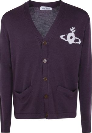 Vivienne Westwood C&aacute;rdigan Alex - Knitwear - Hombre - P&uacute;rpura - XL