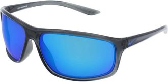 Nike Adrenaline M Ev 1113 Zonnebril - Heren - Zonnebrillen - Blauw - 66 MM - Accessoires
