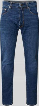 Pierre Cardin Regular Fit Jeans aus Candiani Denim Modell Lyon in Dunkelblau, Gr&ouml;&szlig;e 32/30