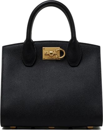 Ferragamo Dames, Tassen, Zwart, Maat: ONE Size Leer