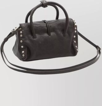 Zanellato luxe pebbled leather tote bag
