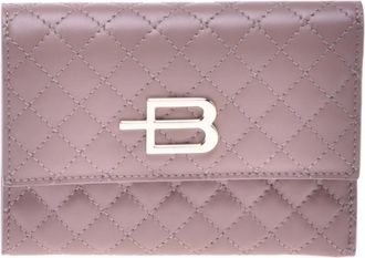 Baldinini Portemonnee - Dames - Portefeuilles - Paars - ONE Size - Leer - Accessoires