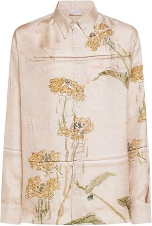 Pierre-Louis Mascia Overhemden, Dames, Roze, L, Aloe Longsleeve Shirt