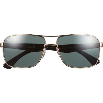 Ray-Ban 59mm Square Sunglasses in Arista at Nordstrom Rack