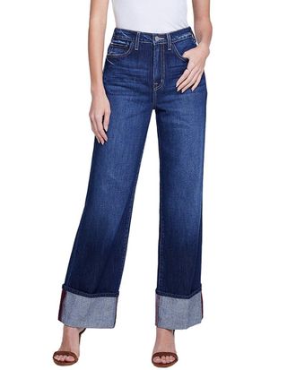 L'agence Lagence Miley Wide Leg Jean
