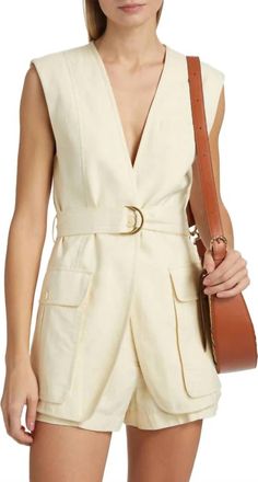 Ulla Johnson Twyla Long Vest In Cowrie