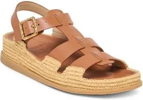 Dolce Vita Shenna Slingback Platform Sandal in Saddle Leather at Nordstrom Rack, Size 6.5