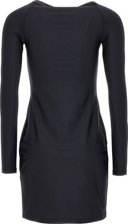 Coperni Twisted Cut-Out Dress - Black