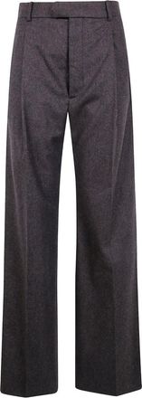 Carven pleat-detail trousers - N811 OAK MELANGE