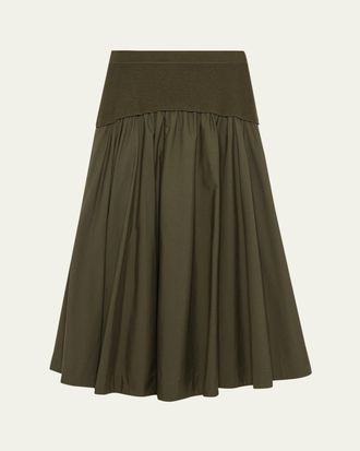 SIMKHAI Ovie Midi Skirt