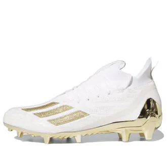 adidas Adizero Cleats Primeknit White Gold Metallic GX5100