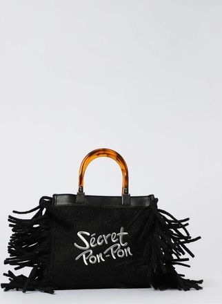 Secret Pon Pon Borsa A Mano SECRET PON-PON Donna colore Nero