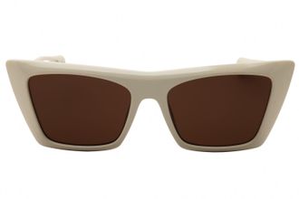 Max & Co. MO0122 Cat Eye Sunglasses - Cream