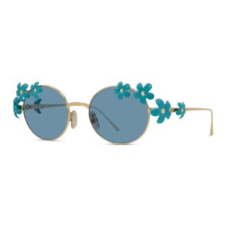 Loewe Signature Sunglasses - female - Loewe - Sunglasses - Yellow - 51 MM - Accessories