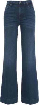 7 For All Mankind Flared Jeans, female, Blue, Size: W29 Blue Flared Jeans Modern Dojo