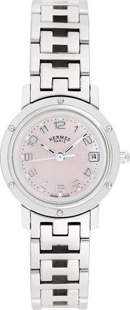Herm&egrave;s Womens Clipper Watch, Circa 2000s (Authentic Pre-Loved)