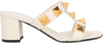 Valentino Garavani White Calfskin Platform Womens Sandals