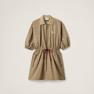 Miu Miu Technical fabric dress