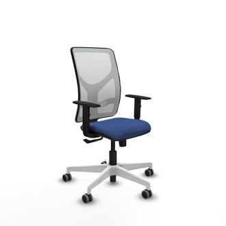 Piqueras y Crespo Silla De Oficina Piqueras Y Crespo Motilla Negro Soporte Lumbar