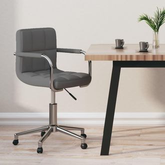 Les Tendances Silla De Oficina Giratoria De Tela Gris Claro Vidaxl
